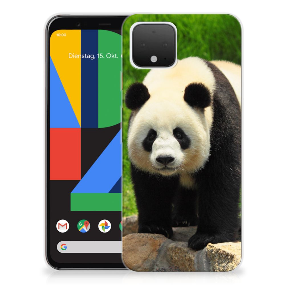 Google Pixel 4 TPU Hoesje Panda