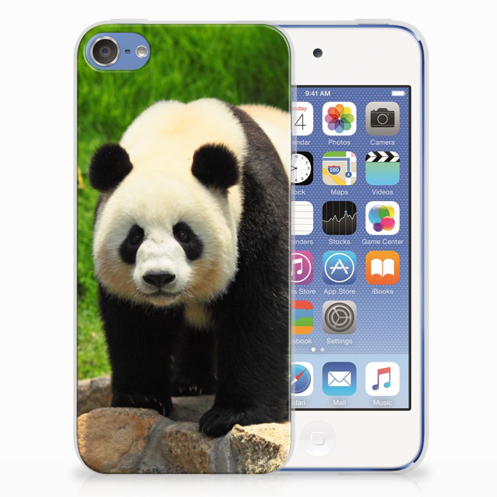voeden Uitpakken Brutaal Apple iPod Touch 5 | 6 TPU Hoesje Panda | B2C Telecom