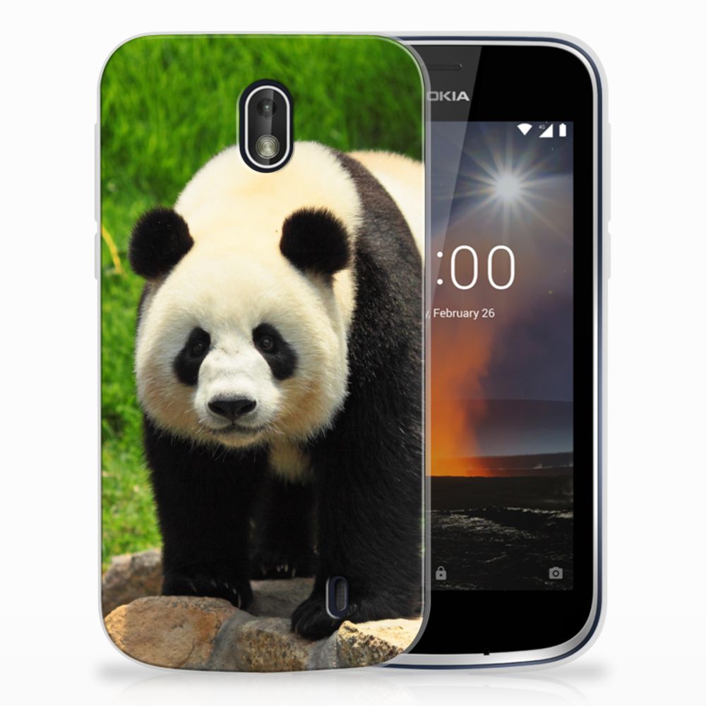 Nokia 1 TPU Hoesje Design Panda