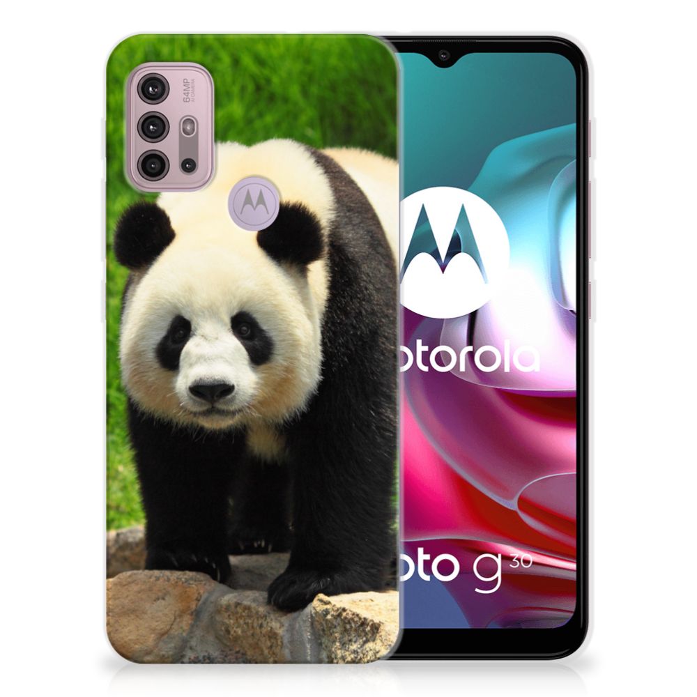 Motorola Moto G30 | G10 TPU Hoesje Panda