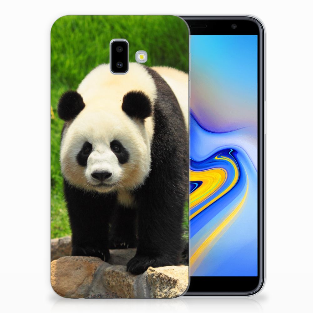 Samsung Galaxy J6 Plus (2018) TPU Hoesje Panda