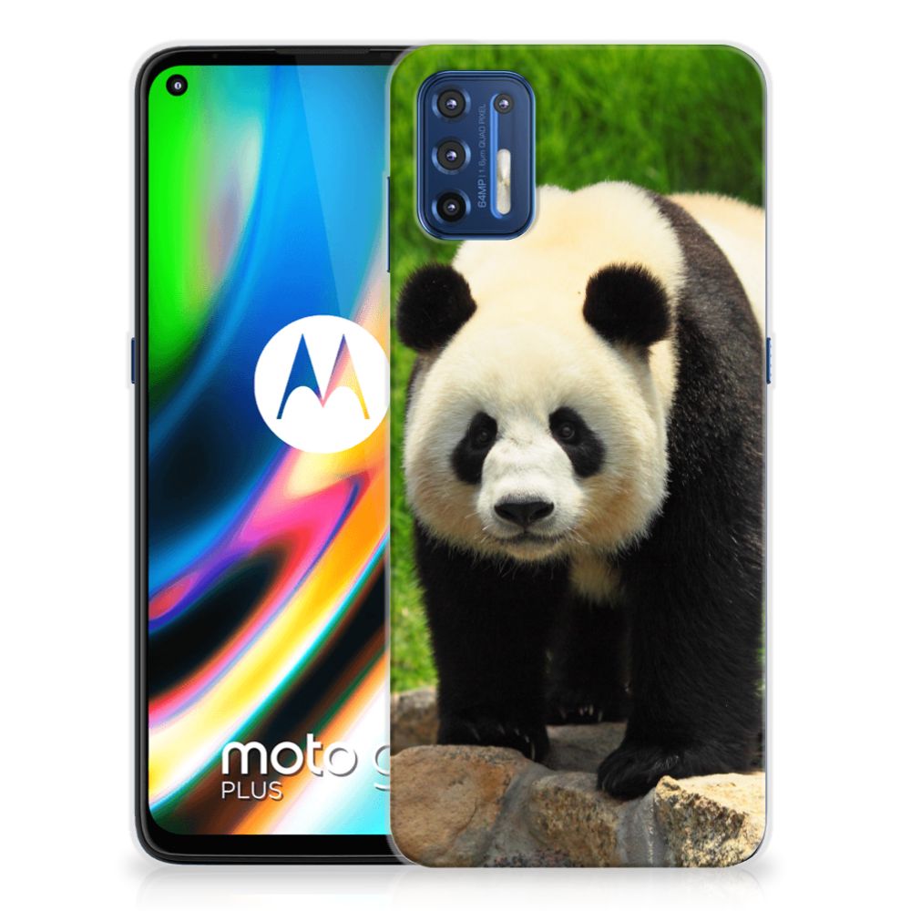Motorola Moto G9 Plus TPU Hoesje Panda
