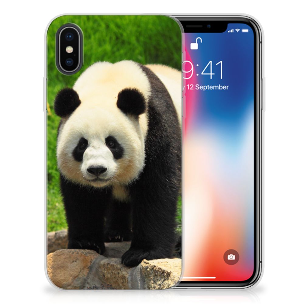 Apple iPhone X | Xs TPU Hoesje Design Panda