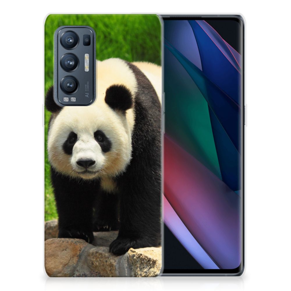 OPPO Find X3 Neo TPU Hoesje Panda