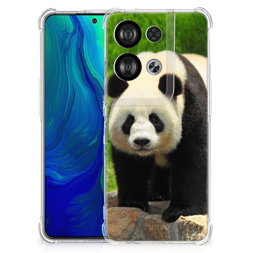 OPPO Reno8 Case Anti-shock Panda