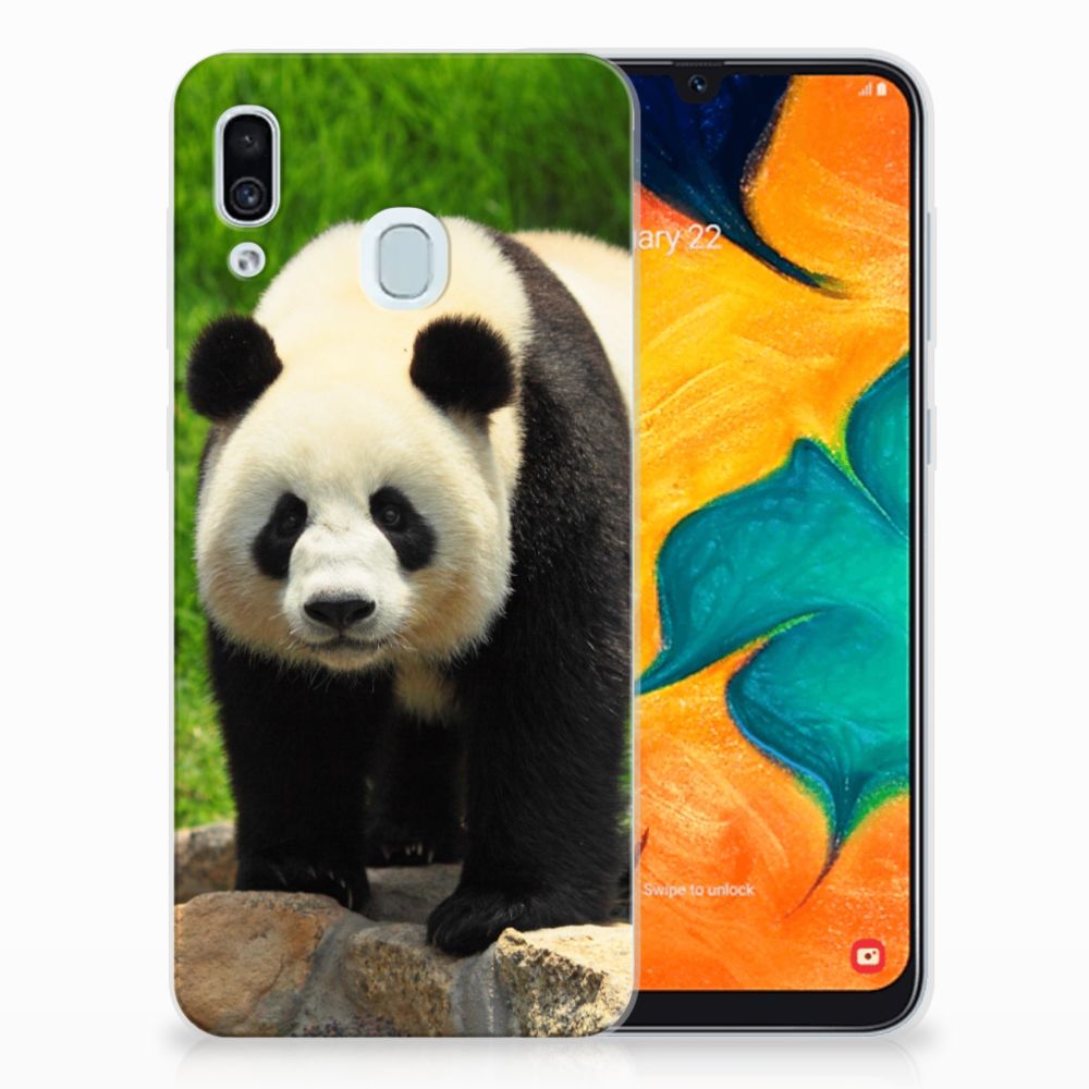 Samsung Galaxy A30 TPU Hoesje Panda