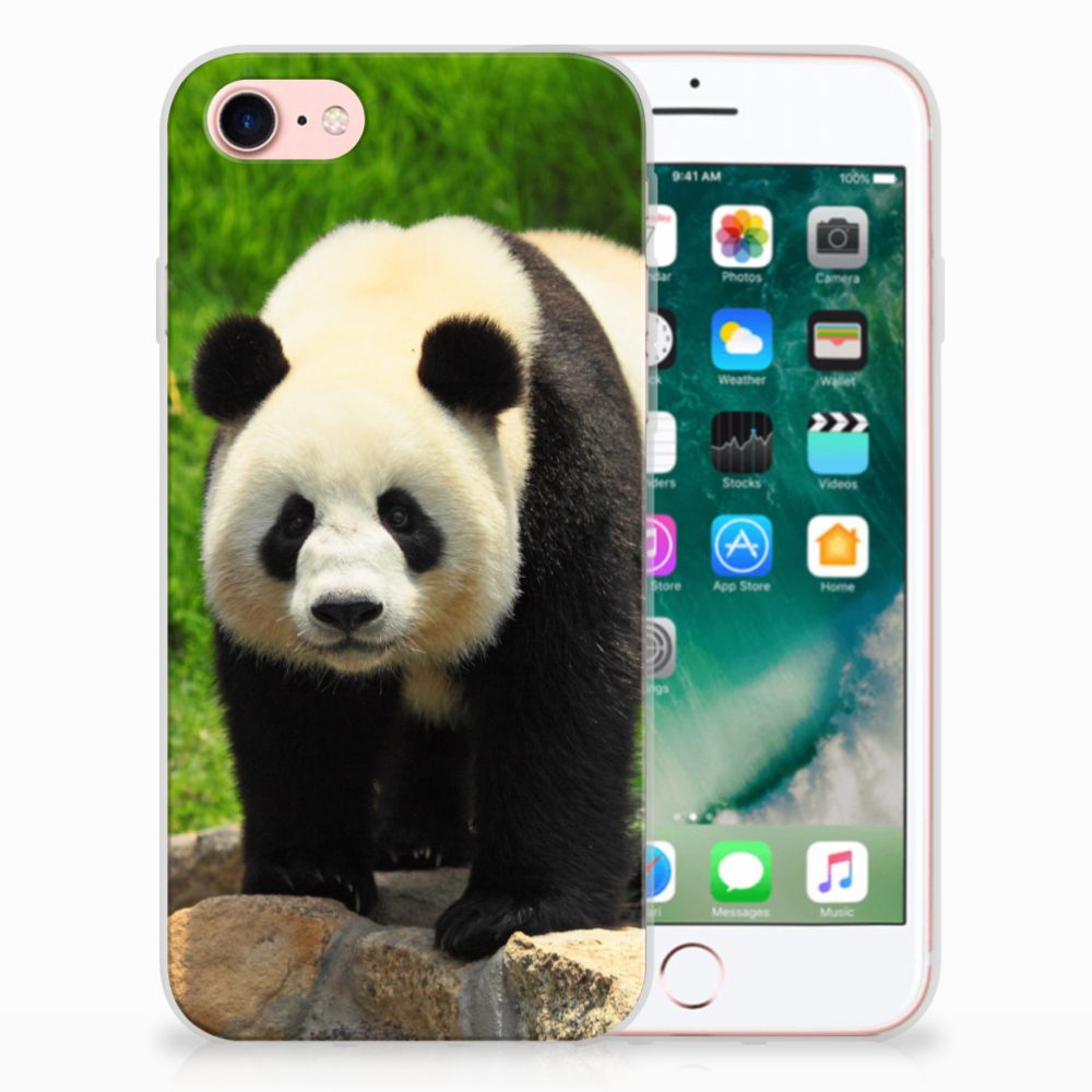 iPhone SE 2022 | SE 2020 | 8 | 7 TPU Hoesje Panda