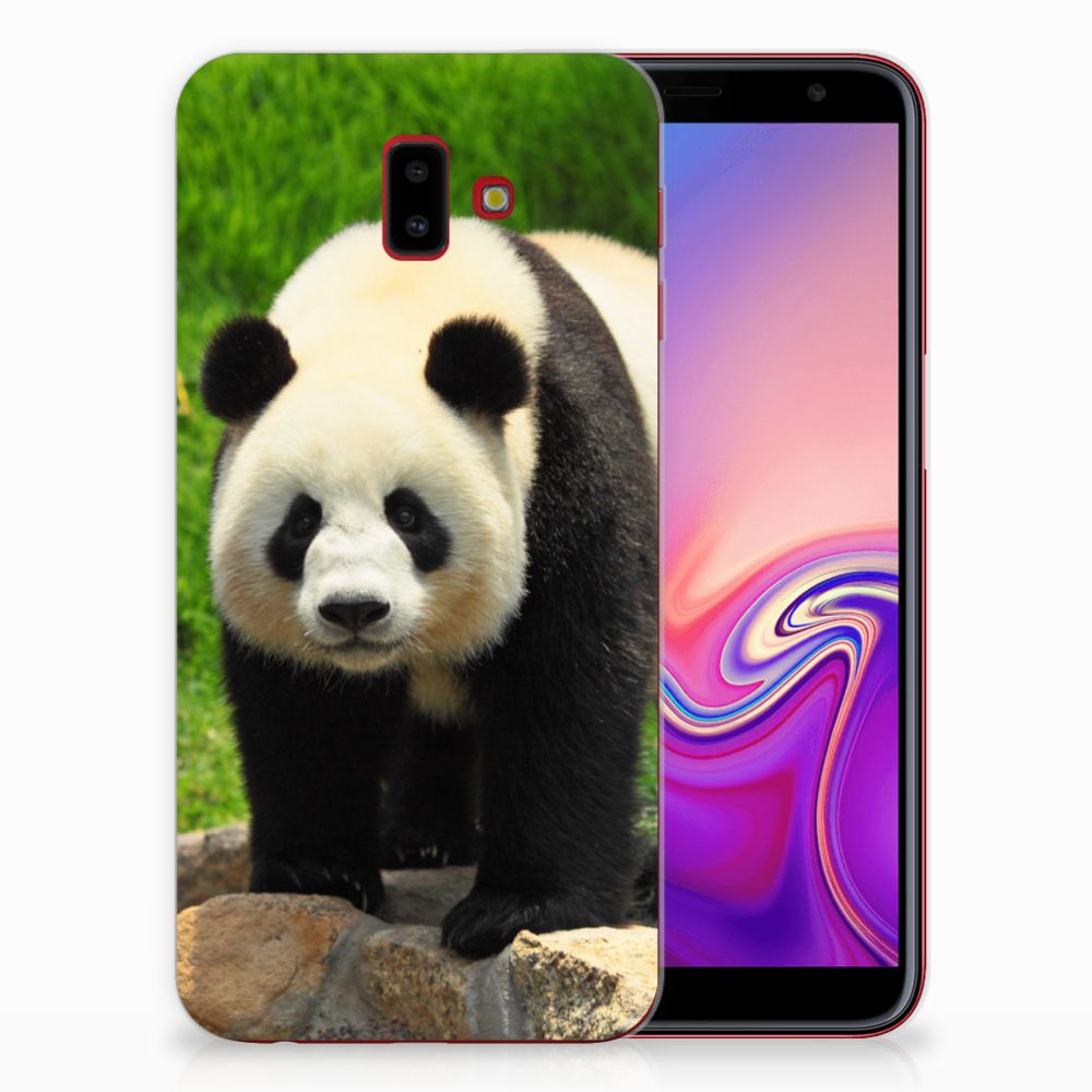 Samsung Galaxy J6 Plus (2018) TPU Hoesje Panda