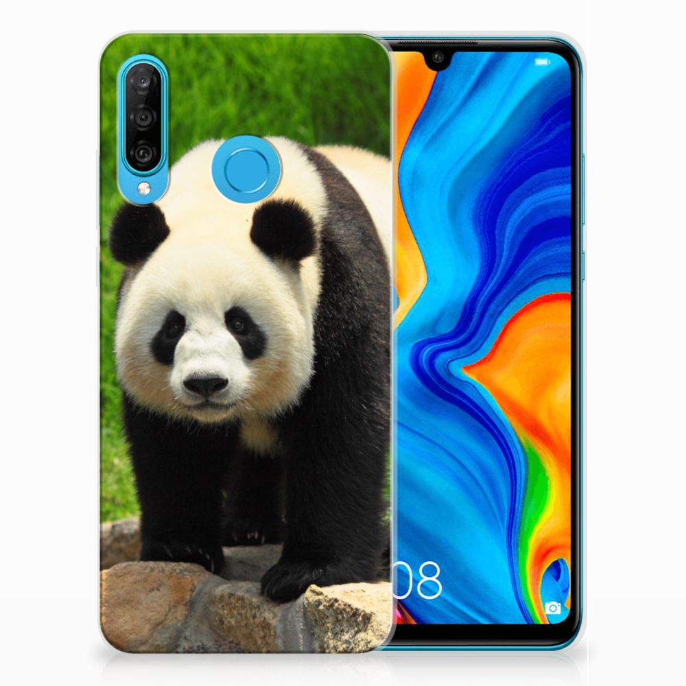 Huawei P30 Lite TPU Hoesje Panda