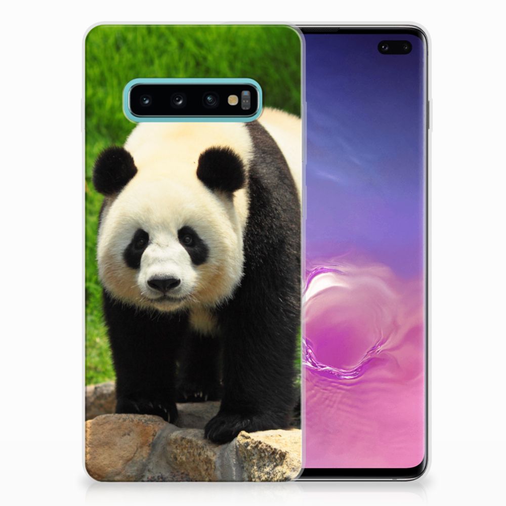 Samsung Galaxy S10 Plus TPU Hoesje Panda