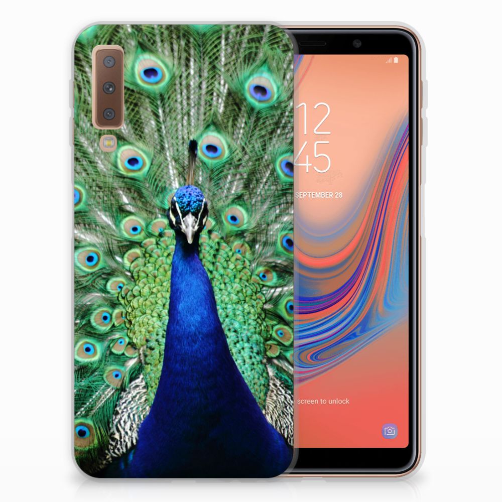 Samsung Galaxy A7 (2018) TPU Hoesje Pauw
