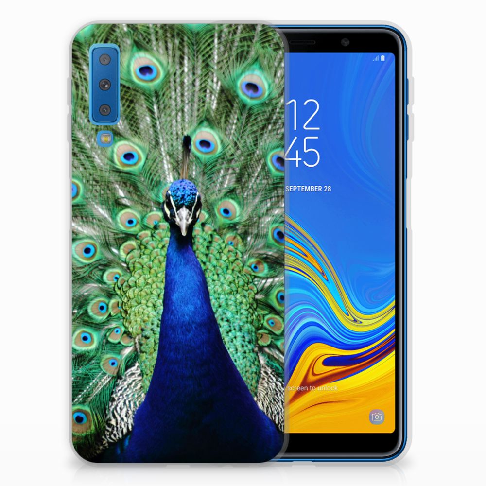 Samsung Galaxy A7 (2018) TPU Hoesje Pauw