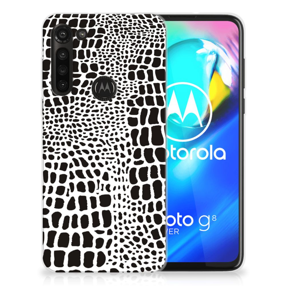 Motorola Moto G8 Power TPU Hoesje Slangenprint