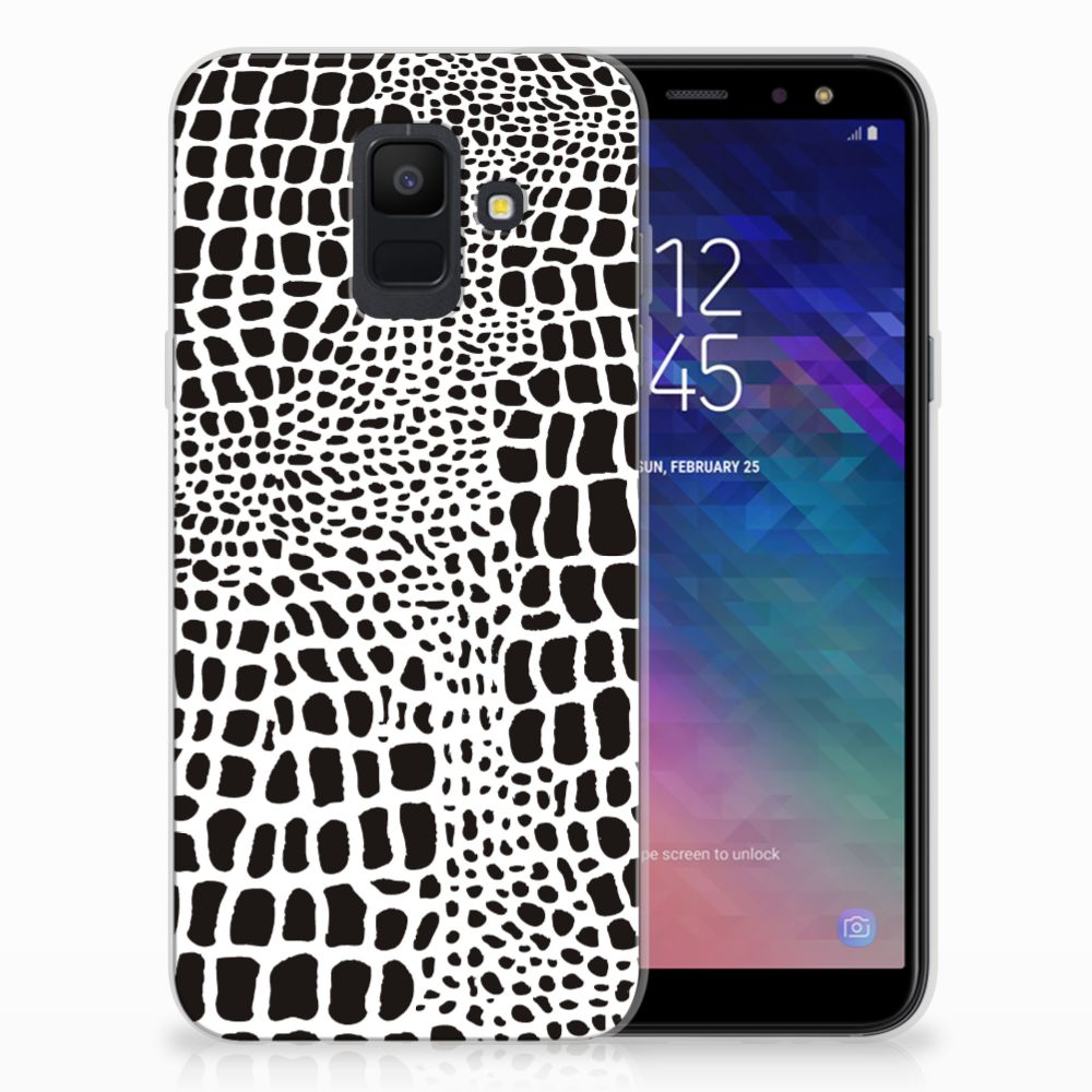 Samsung Galaxy A6 (2018) TPU Hoesje Slangenprint