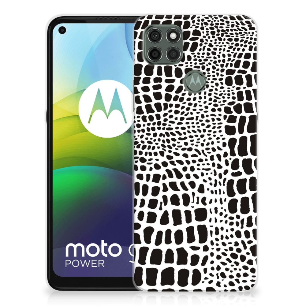 Motorola Moto G9 Power TPU Hoesje Slangenprint