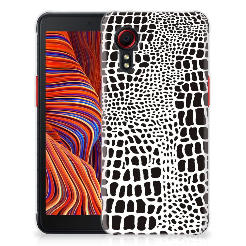 Samsung Galaxy Xcover 5 TPU Hoesje Slangenprint