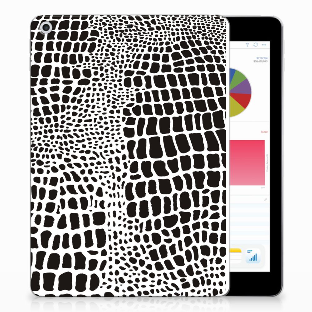 Apple iPad 9.7 2018 | 2017 Uniek Tablethoesje Slangenprint