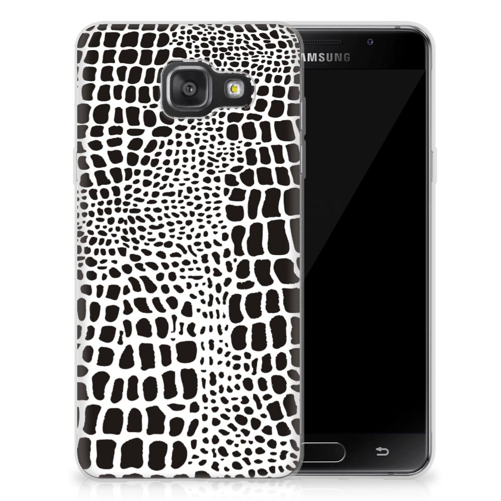 Samsung Galaxy A3 2016 Uniek TPU Hoesje Slangenprint