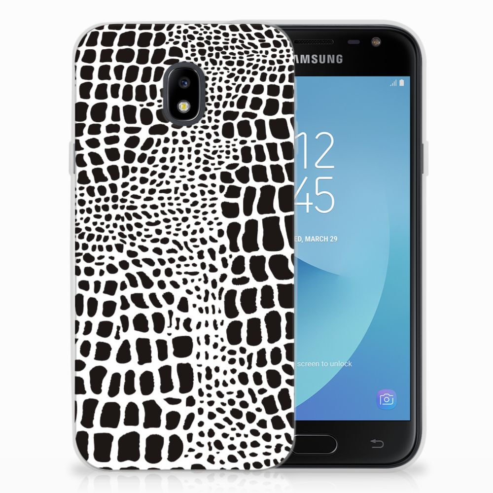 Samsung Galaxy J3 2017 TPU Hoesje Slangenprint