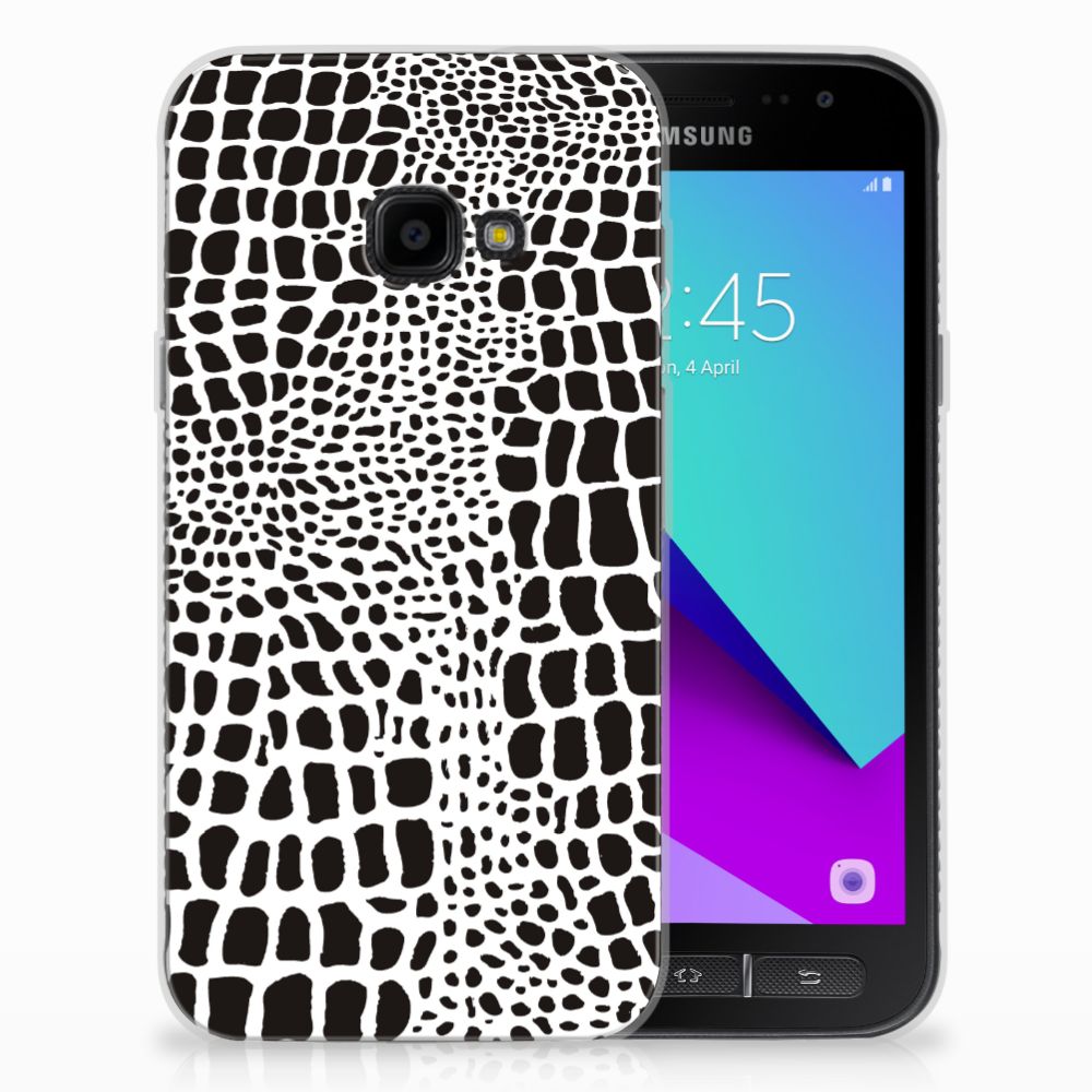 Samsung Galaxy Xcover 4 | Xcover 4s TPU Hoesje Slangenprint