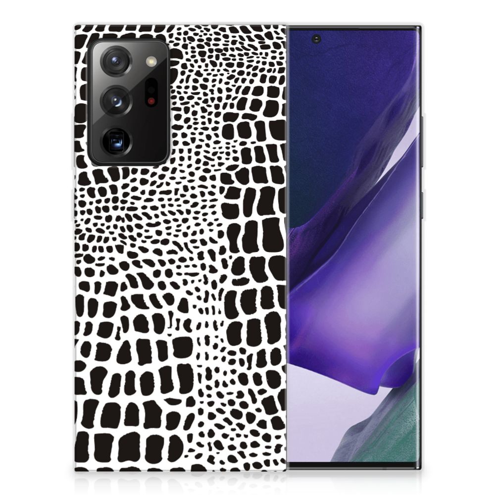 Samsung Galaxy Note20 Ultra TPU Hoesje Slangenprint