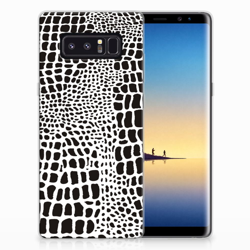 Samsung Galaxy Note 8 TPU Hoesje Slangenprint