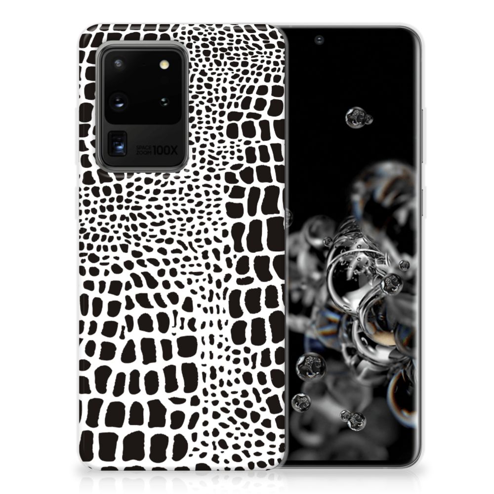 Samsung Galaxy S20 Ultra TPU Hoesje Slangenprint