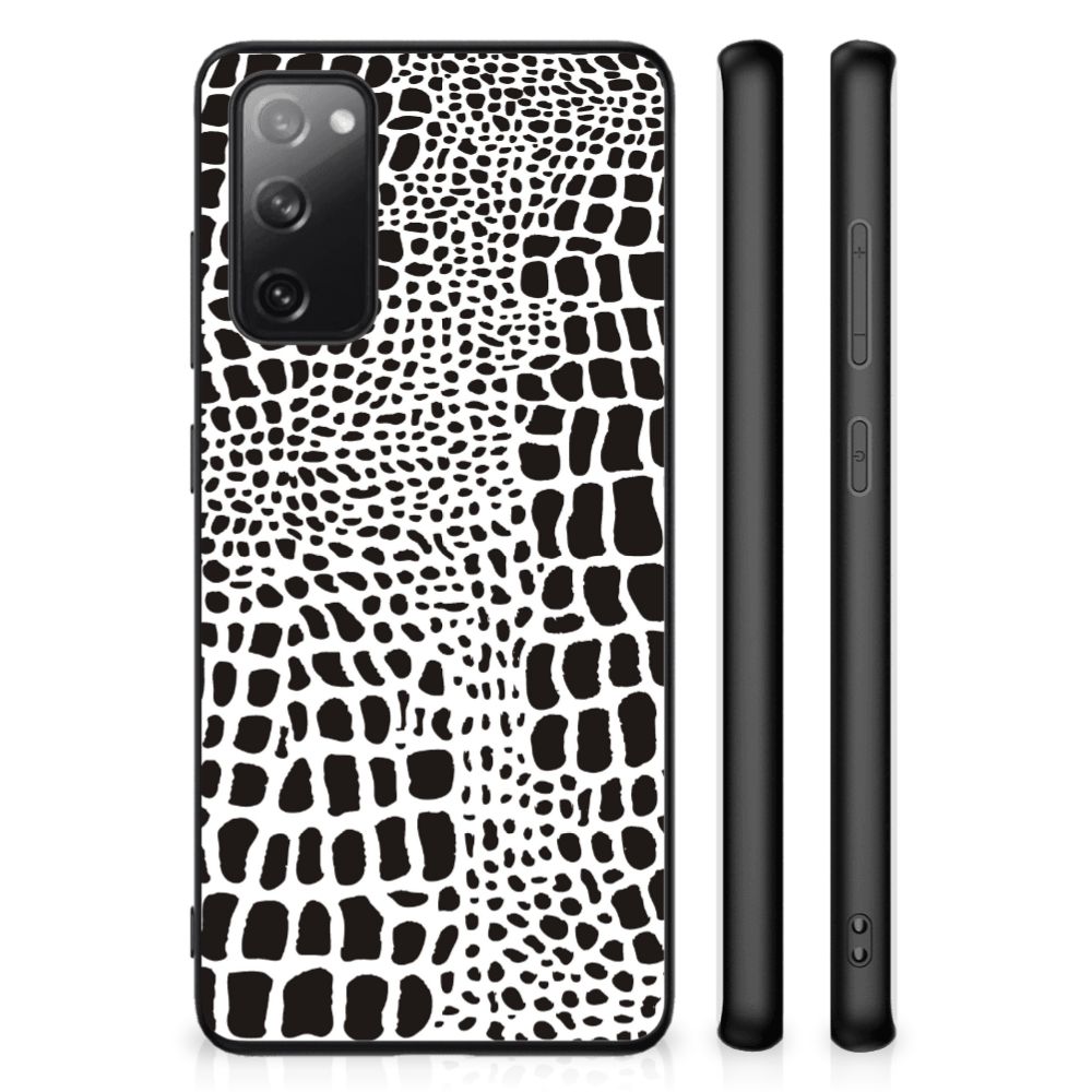 Samsung Galaxy S20 FE Dierenprint Telefoonhoesje Slangenprint