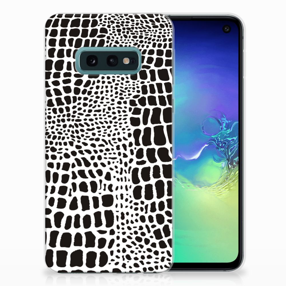 Samsung Galaxy S10e TPU Hoesje Slangenprint