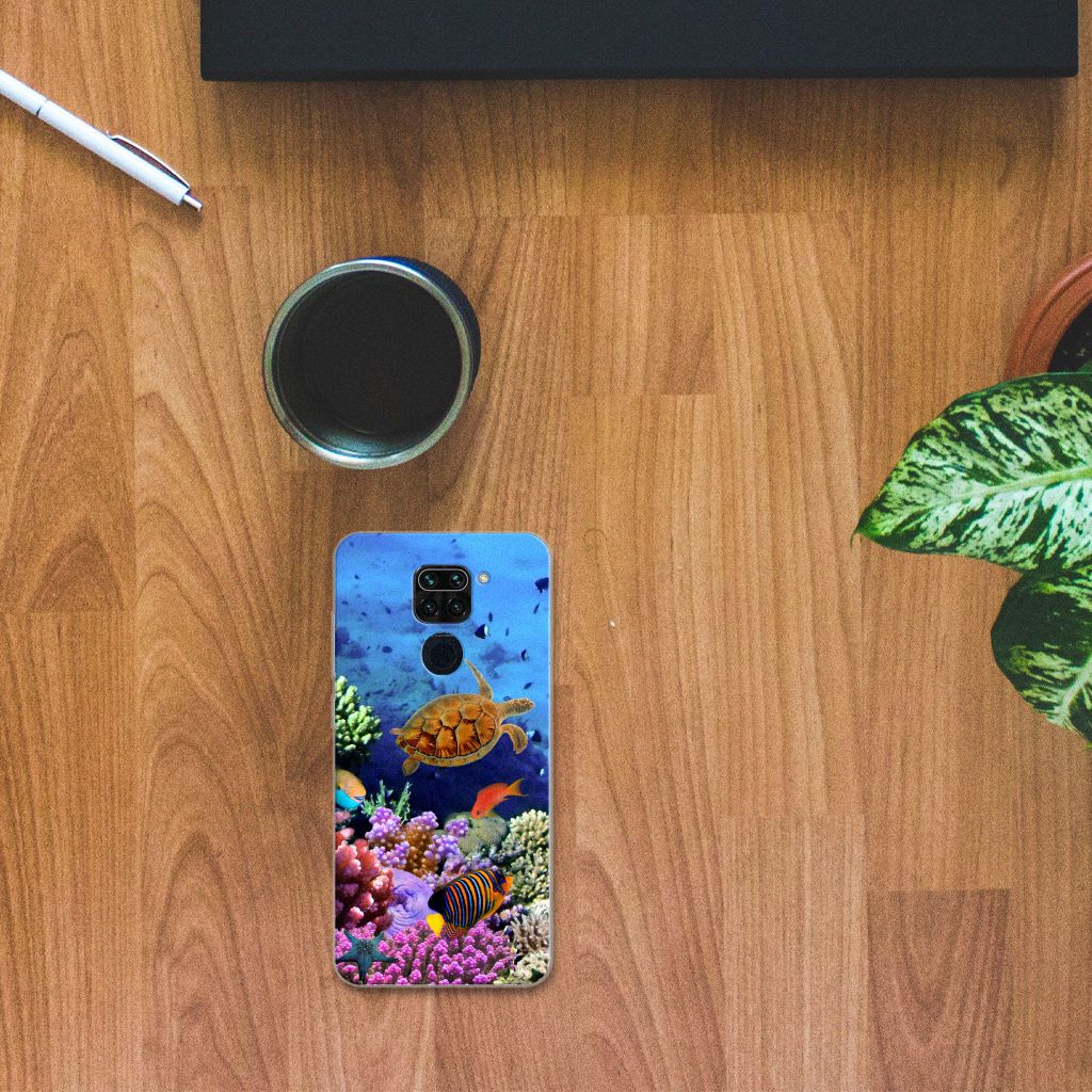 Xiaomi Redmi Note9 TPU Hoesje Vissen