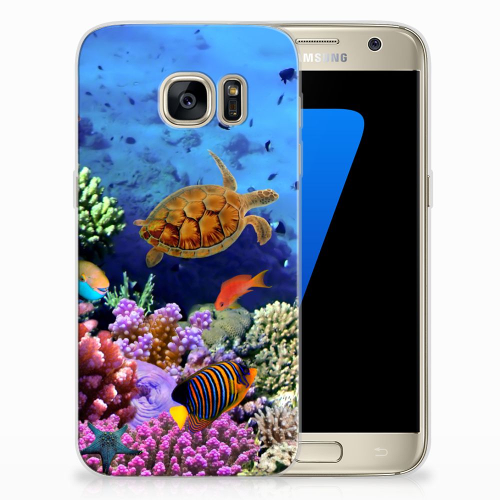 Samsung Galaxy S7 TPU Hoesje Vissen