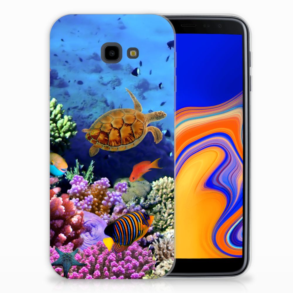 Samsung Galaxy J4 Plus (2018) TPU Hoesje Vissen