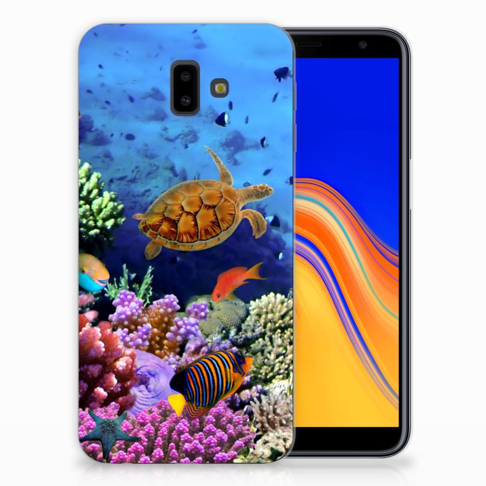 Samsung Galaxy J6 Plus (2018) TPU Hoesje Vissen