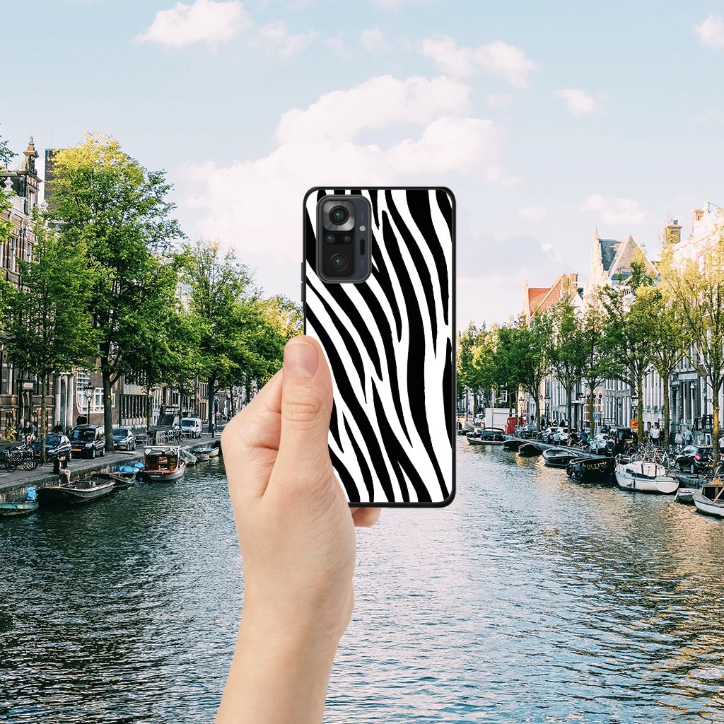 Xiaomi Redmi Note 10 Pro Dierenprint Telefoonhoesje Zebra