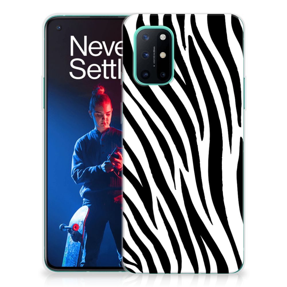 OnePlus 8T TPU Hoesje Zebra