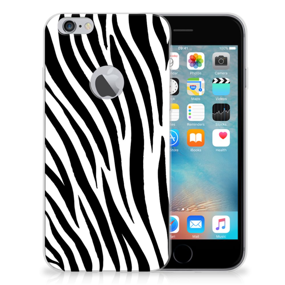 Apple iPhone 6 Plus | 6s Plus TPU Hoesje Zebra