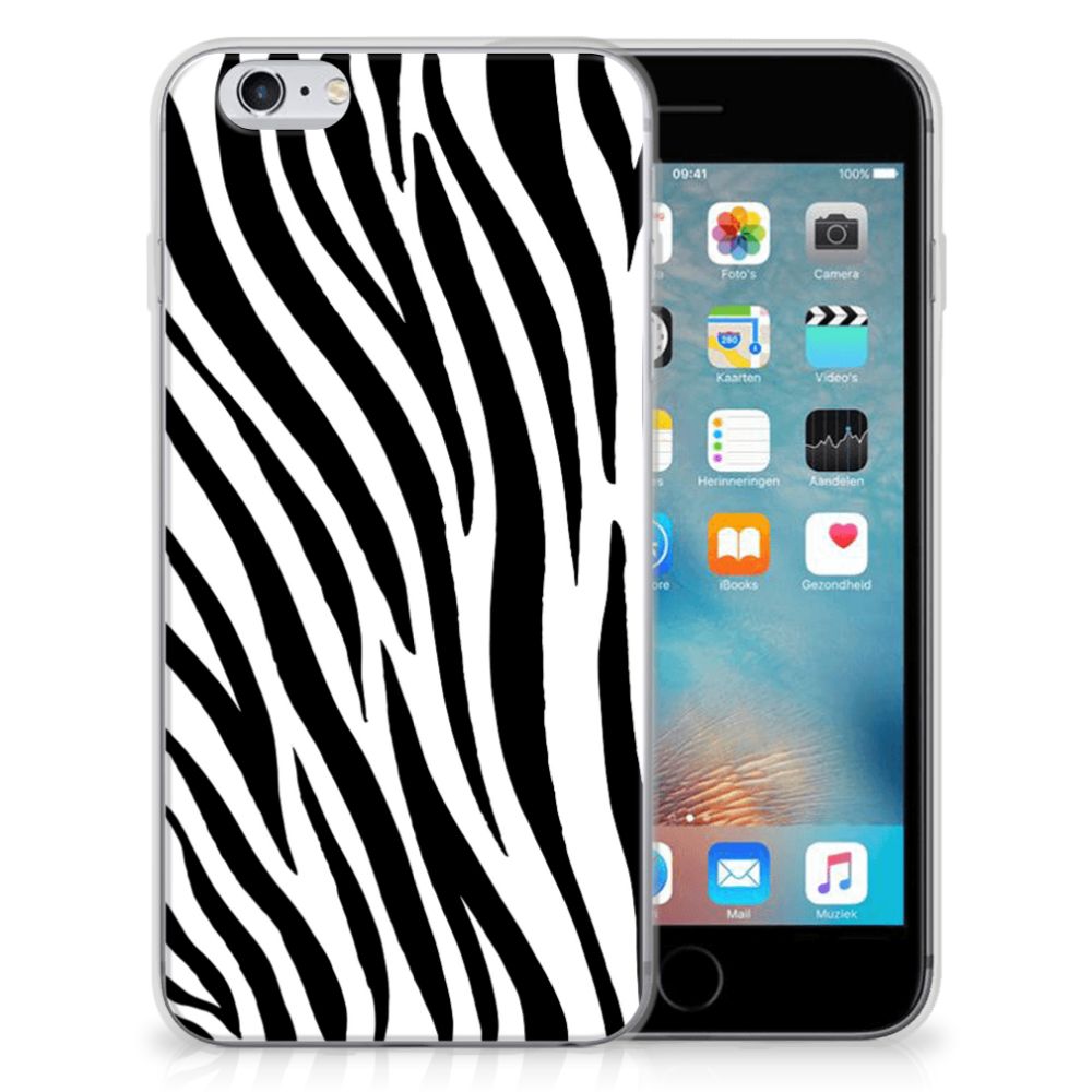 Apple iPhone 6 | 6s TPU Hoesje Design Zebra