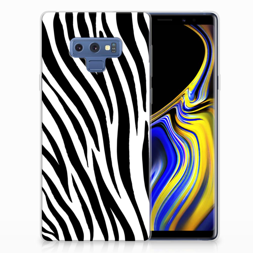 Samsung Galaxy Note 9 TPU Hoesje Design Zebra