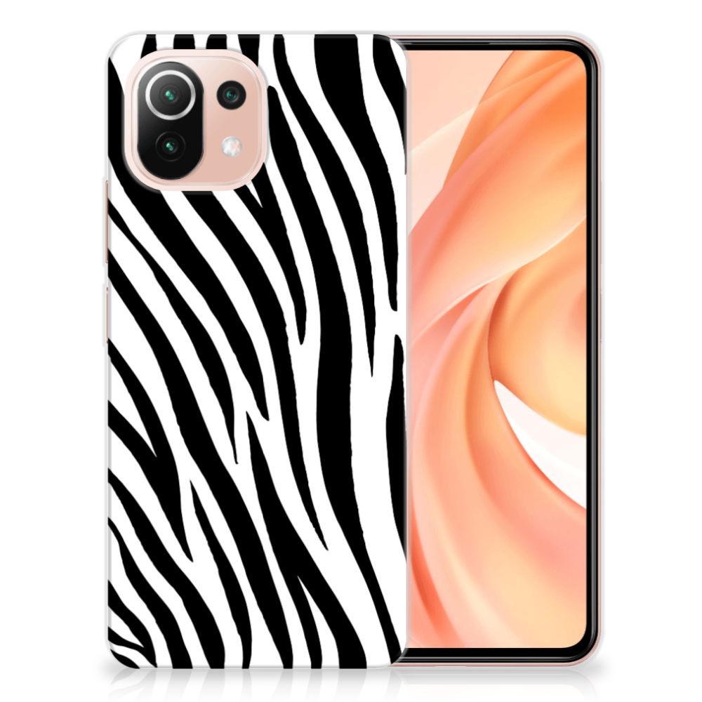 Xiaomi Mi 11 Lite | 11 Lite 5G NE TPU Hoesje Zebra