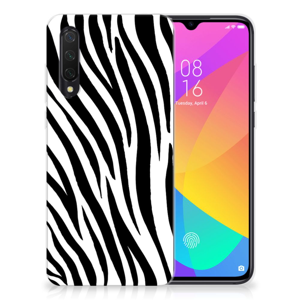 Xiaomi Mi 9 Lite TPU Hoesje Zebra