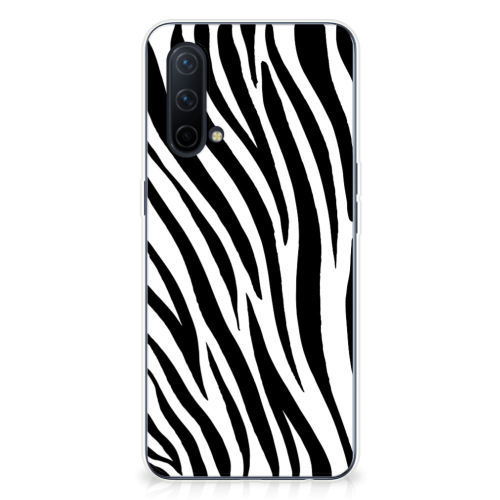 OnePlus Nord CE 5G TPU Hoesje Zebra