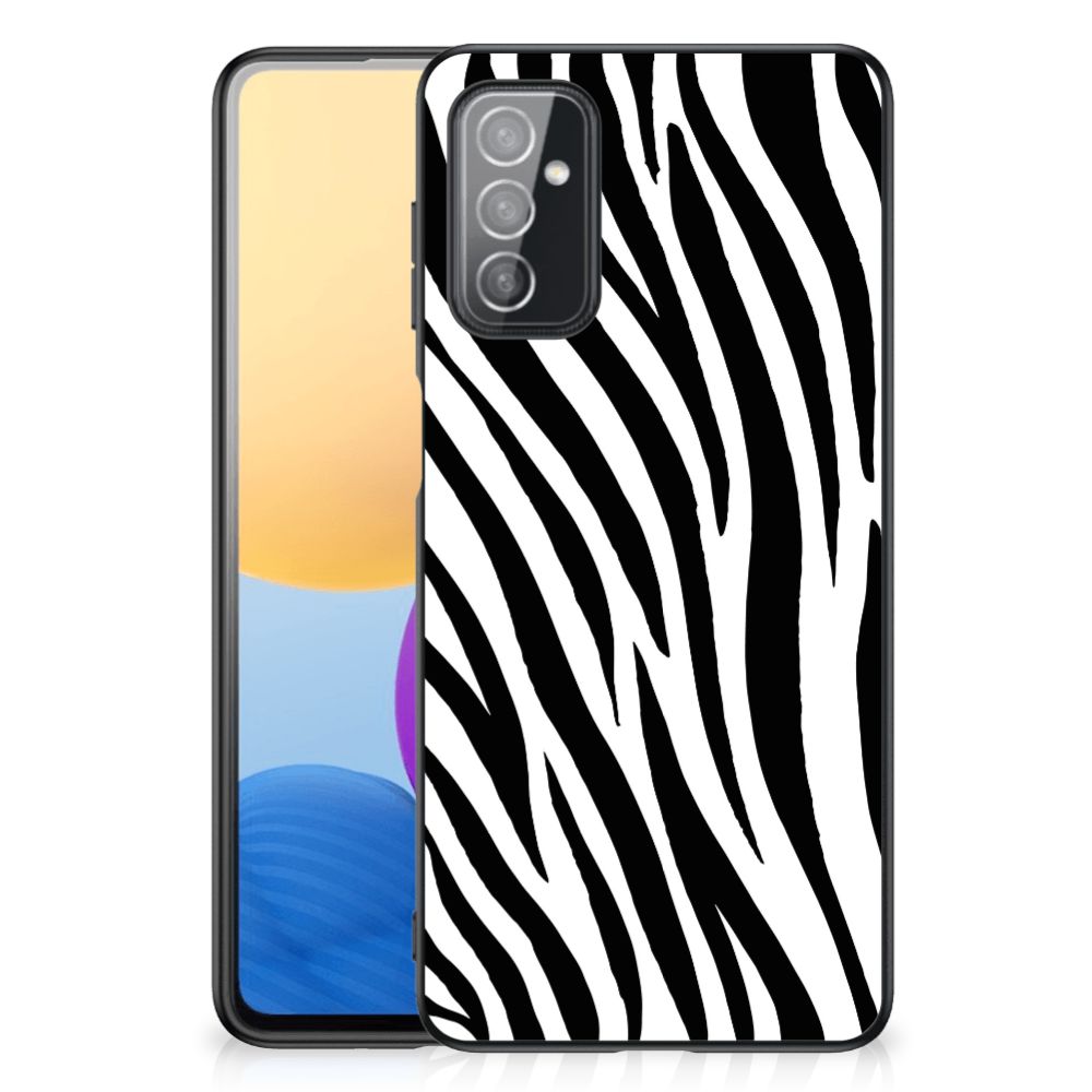 Samsung Galaxy M52 Dierenprint Telefoonhoesje Zebra
