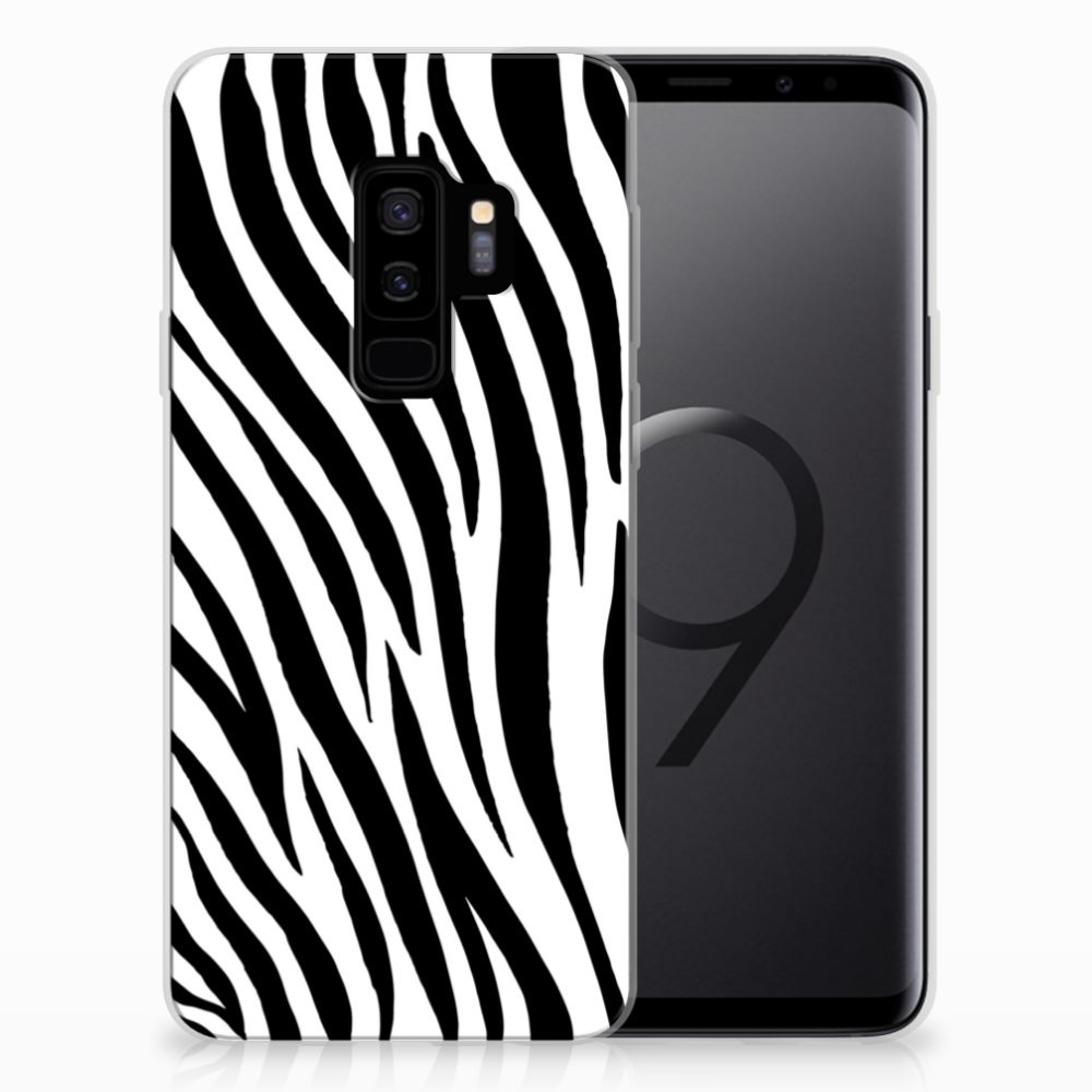 Samsung Galaxy S9 Plus TPU Hoesje Zebra