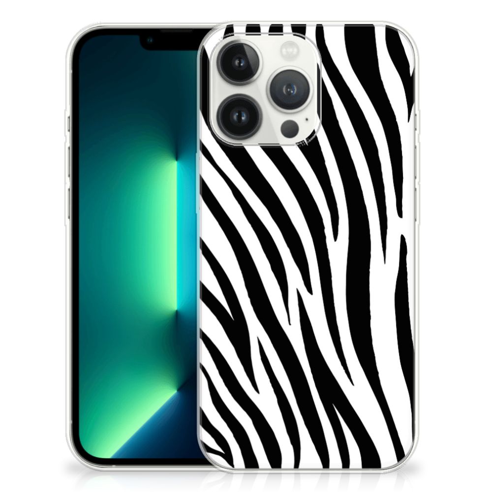 iPhone 13 Pro Max TPU Hoesje Zebra