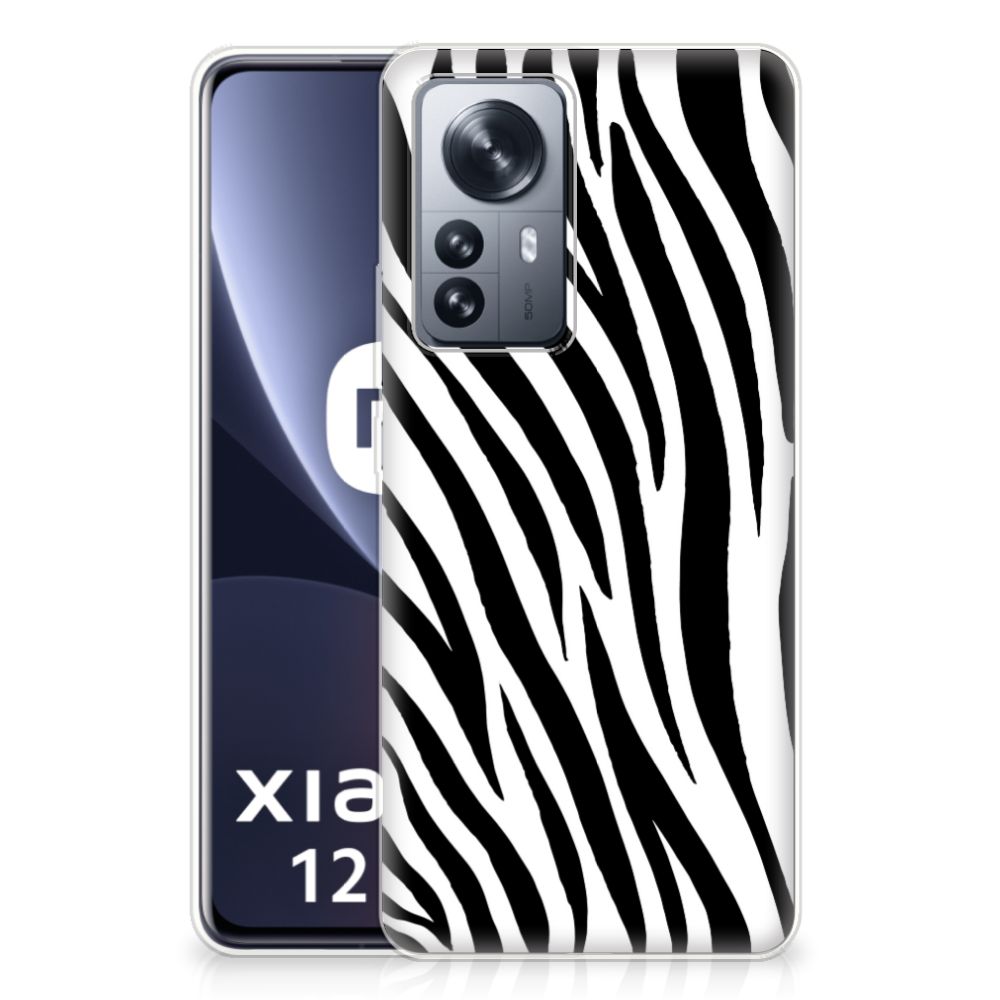 Xiaomi 12 Pro TPU Hoesje Zebra