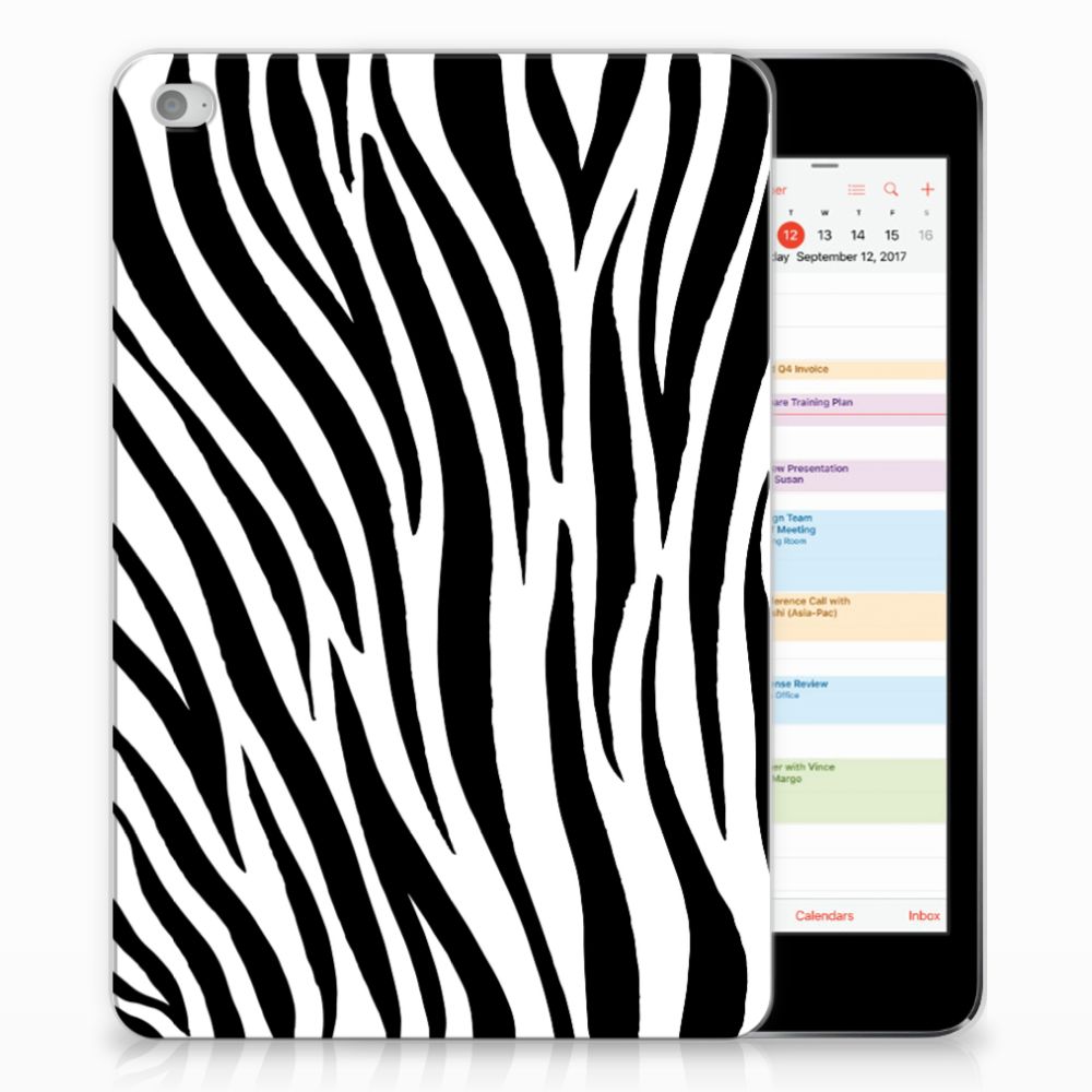 Apple iPad Mini 4 Tablethoesje Design Zebra