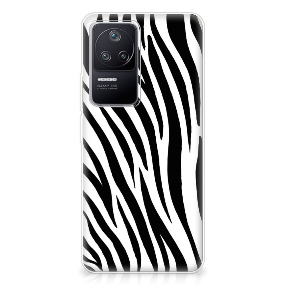 Xiaomi Poco F4 TPU Hoesje Zebra