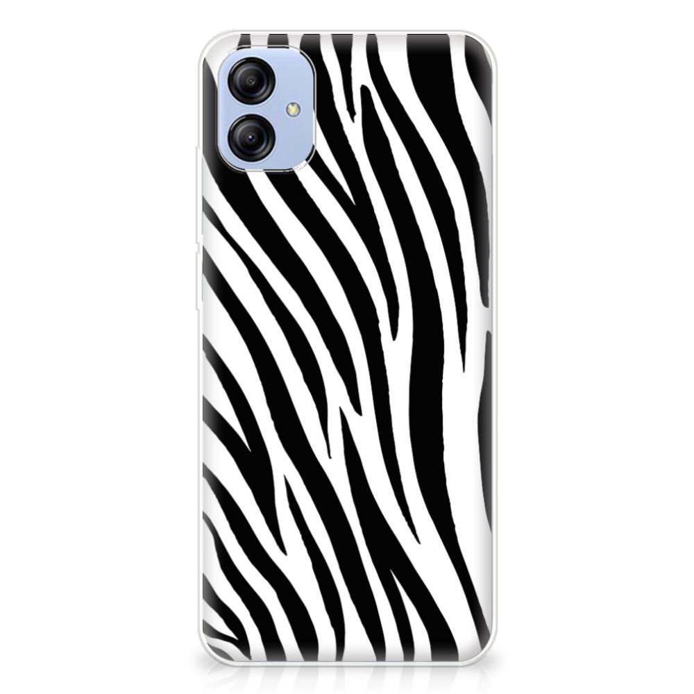 Samsung Galaxy A04e TPU Hoesje Zebra