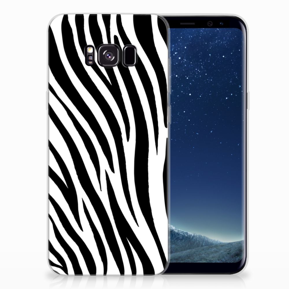 Samsung Galaxy S8 Plus TPU Hoesje Zebra
