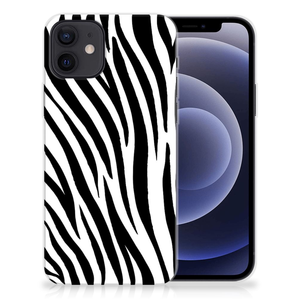 iPhone 12 | 12 Pro (6.1) TPU Hoesje Zebra